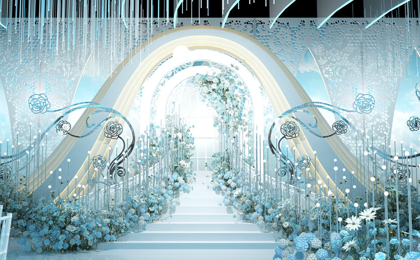 贡山釡香烙馍村水晶厅效果展示